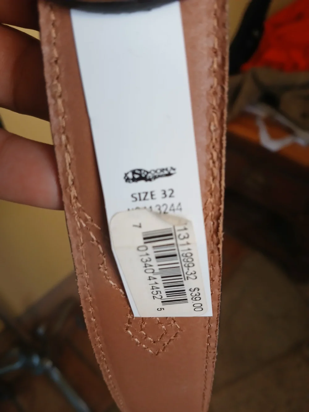 Nocona leather belt